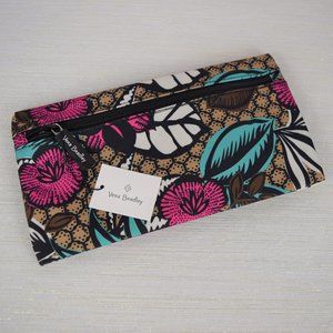 NWT Vera Bradley Pencil Pouch Lighten Up Canyon